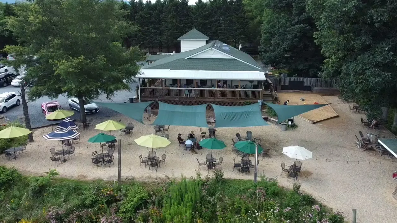 Beer Garden & sandbox